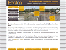 Tablet Screenshot of eastco.com.au